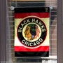 Chicago Blackhawks Retro Logo Garden Flag