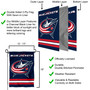 Columbus Blue Jackets Garden Flag