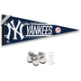 NY Yankees Banner Pennant with Tack Wall Pads