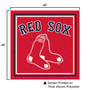 Boston Red Sox Tablecloth Table Overlay Cover