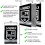 NHL Los Angeles Kings Double Sided House Banner