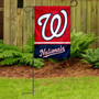 Washington Nationals Logo Garden Flag and Stand