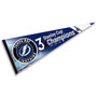 Tampa Bay Lightning 3 Time Stanley Cup Champions Pennant