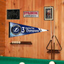 Tampa Bay Lightning 3 Time Stanley Cup Champions Pennant