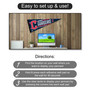 Cleveland Guardians Banner Pennant with Tack Wall Pads