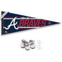 Atlanta Braves Banner Pennant with Tack Wall Pads