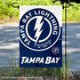 Tampa Bay Lightning Double Sided Logo Garden Flag