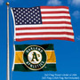 Oakland Athletics 2x3 Feet Flag