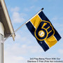 Milwaukee Brewers 2x3 Feet Flag