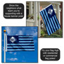 Tampa Bay Rays MLB Nation Flag