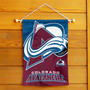 Colorado Avalanche Double Sided Logo Garden Flag