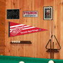 Detroit Red Wings Banner Pennant with Tack Wall Pads