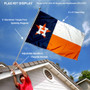 Houston Astros Texas State Flag Pole and Bracket Kit