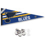 St. Louis Blues Banner Pennant with Tack Wall Pads