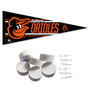 Baltimore Orioles Banner Pennant with Tack Wall Pads