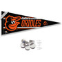 Baltimore Orioles Banner Pennant with Tack Wall Pads