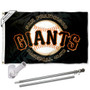 San Francisco Giants Flag Pole and Bracket Kit