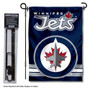 Winnipeg Jets Garden Flag and Flagpole Stand