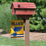 St. Louis Blues Gold Garden Banner