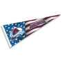 Colorado Avalanche Nation USA Americana Stars and Stripes Pennant Flag