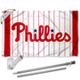 Philadelphia Phillies Pinstripes Flag Pole and Bracket Kit