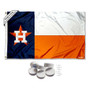 Houston Astros State of Texas Banner Flag with Tack Wall Pads