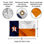 Houston Astros State of Texas Banner Flag with Tack Wall Pads