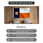 Houston Astros State of Texas Banner Flag with Tack Wall Pads