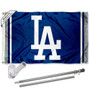 LA Dodgers LA Flag Pole and Bracket Kit