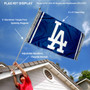 LA Dodgers LA Flag Pole and Bracket Kit