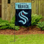 Seattle Kraken Garden Banner and Flagpole Holder Stand