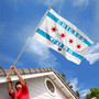 Chicago Baseball City of Chicago 3x5 Large Banner Flag