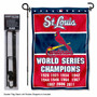 St. Louis Cardinals 11 Time Champions Garden Flag and Stand