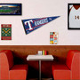 Texas Rangers Banner Pennant with Tack Wall Pads