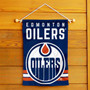 Edmonton Oilers Double Sided Logo Garden Flag