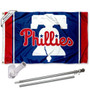 Philadelphia Phillies Liberty Bell Flag Pole and Bracket Kit