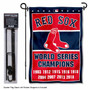 Boston Red Sox 9 Time Champions Garden Flag and Stand