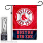Boston Red Sox Logo Garden Flag and Stand Kit