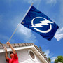 Tampa Bay Lightning Banner Flag with Tack Wall Pads