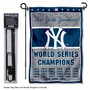 NY Yankees 27 Time Champions Garden Flag and Stand