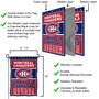 Montreal Canadiens 24 Time Stanley Cup Champions Garden Flag