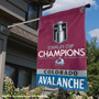 Colorado Avalanche NHL Stanley Cup 2022 Champions Double Sided House Banner