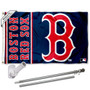 Boston Red Sox B Logo Flag Pole and Bracket Kit