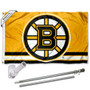 Boston Bruins Gold Flag Pole and Bracket Kit