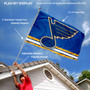 St. Louis Blues Flag Pole and Bracket Kit