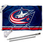 Columbus Blue Jackets Flag Pole and Bracket Kit