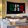 Boston Red Sox Mexico Mexican Colors Banner Flag