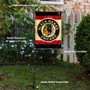 Chicago Blackhawks Garden Flag and Flagpole Stand
