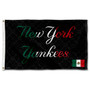 NY Yankees Mexico Mexican Colors Banner Flag