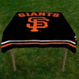 San Francisco Giants Tablecloth Table Overlay Cover